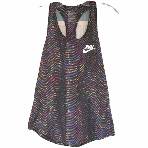 Nike Tank Top Marbled Design Size Small - Picture 1 of 6